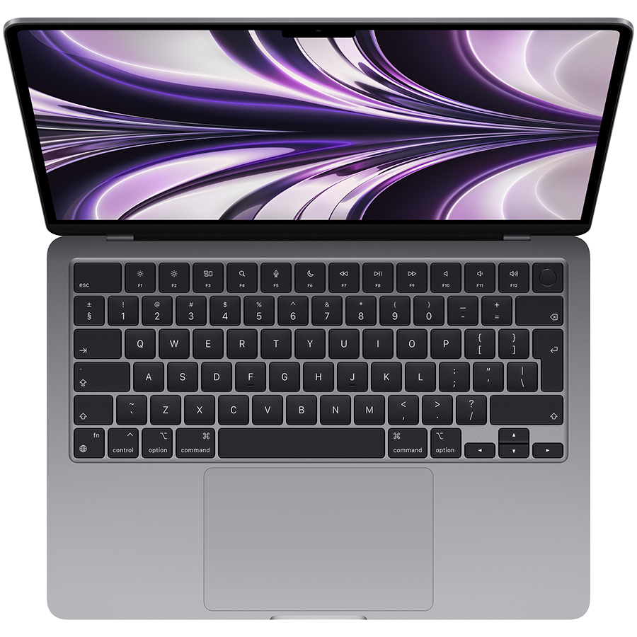 13-inch MacBook Air: Apple M2 chip with 8-core CPU and 8-core GPU, 256GB – Space Grey