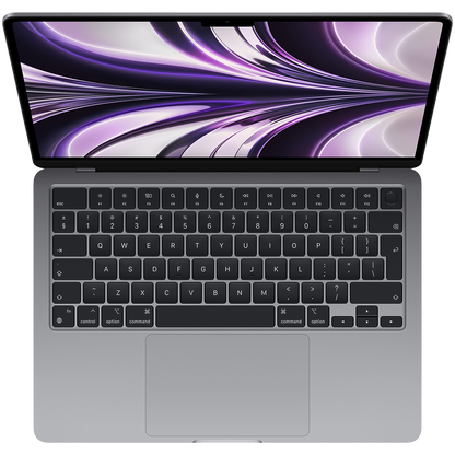 13-inch MacBook Air: Apple M2 chip with 8-core CPU and 8-core GPU, 256GB – Space Grey