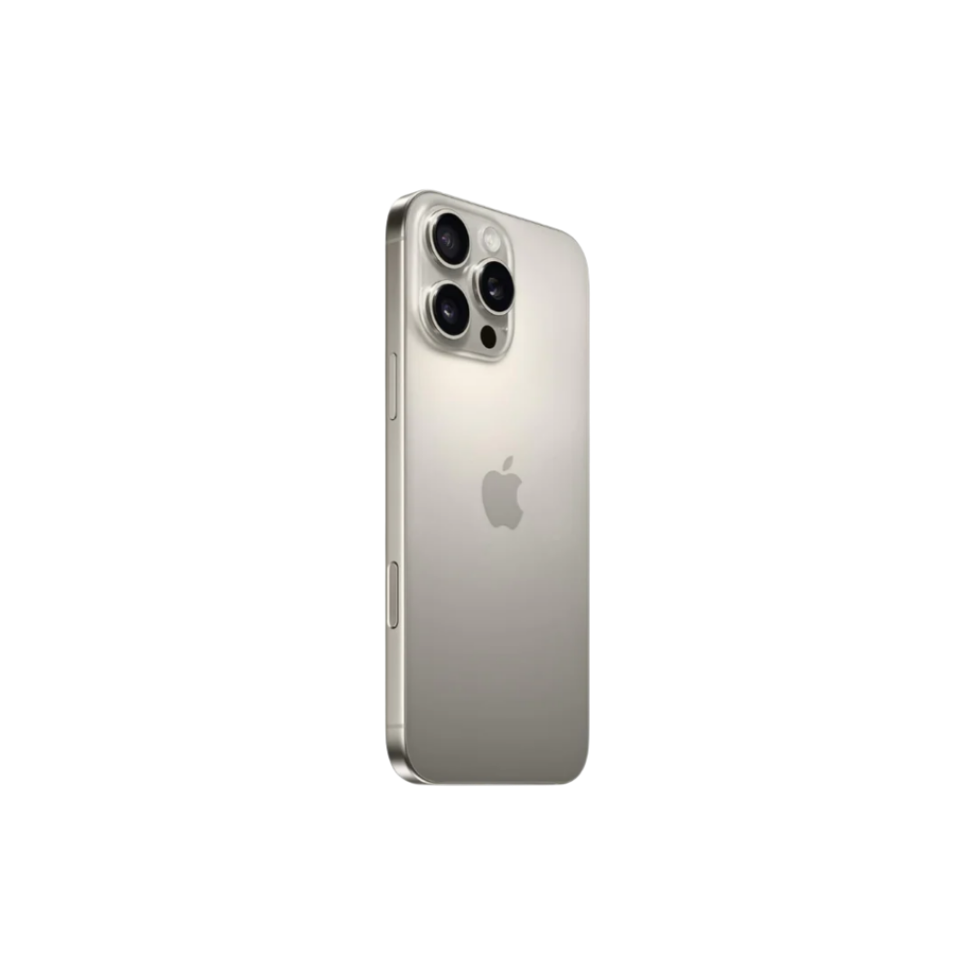 Apple iPhone 16 Pro Max 256 GB: 5G Smartphone with Apple Intelligence, Camera Control, a18 Chip and a Huge Leap in Battery Life. Works with AirPods; Natural Titanium