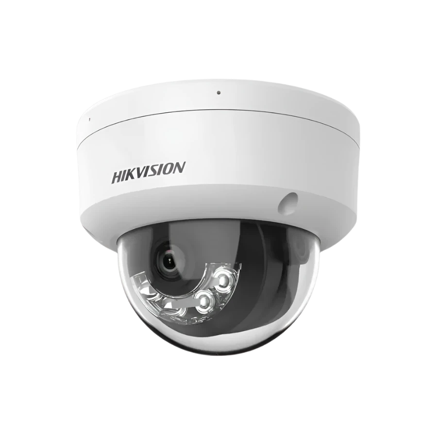 Hikvision 4MP IP Dome Camera 2.8mm - Smart Hybrid with Audio