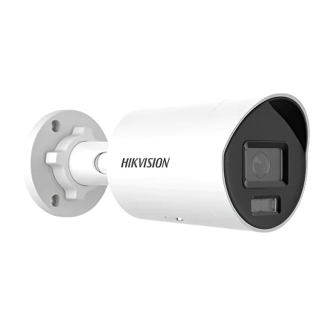 Hikvision 4MP 2.8mm Smart Hybrid Light with ColorVu Fixed Mini Bullet Network Camera DS-2CD2047G2H-LIU(2.8mm)