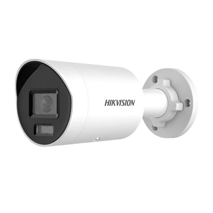 Hikvision 4MP 2.8mm Smart Hybrid Light with ColorVu Fixed Mini Bullet Network Camera DS-2CD2047G2H-LIU(2.8mm)