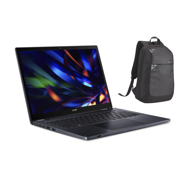 Acer Travelmate Spin P4 Laptop - i7 1355U | 16GB | 1024GB | 14" WUXGA IPS | LTE |Windows 11 Professional | Silver