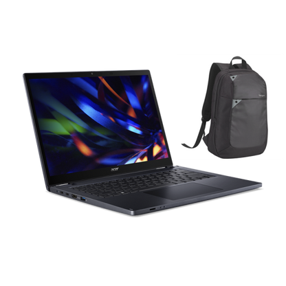 Acer Travelmate Spin P4 Laptop - i7 1355U | 16GB | 1024GB | 14" WUXGA IPS | LTE |Windows 11 Professional | Silver